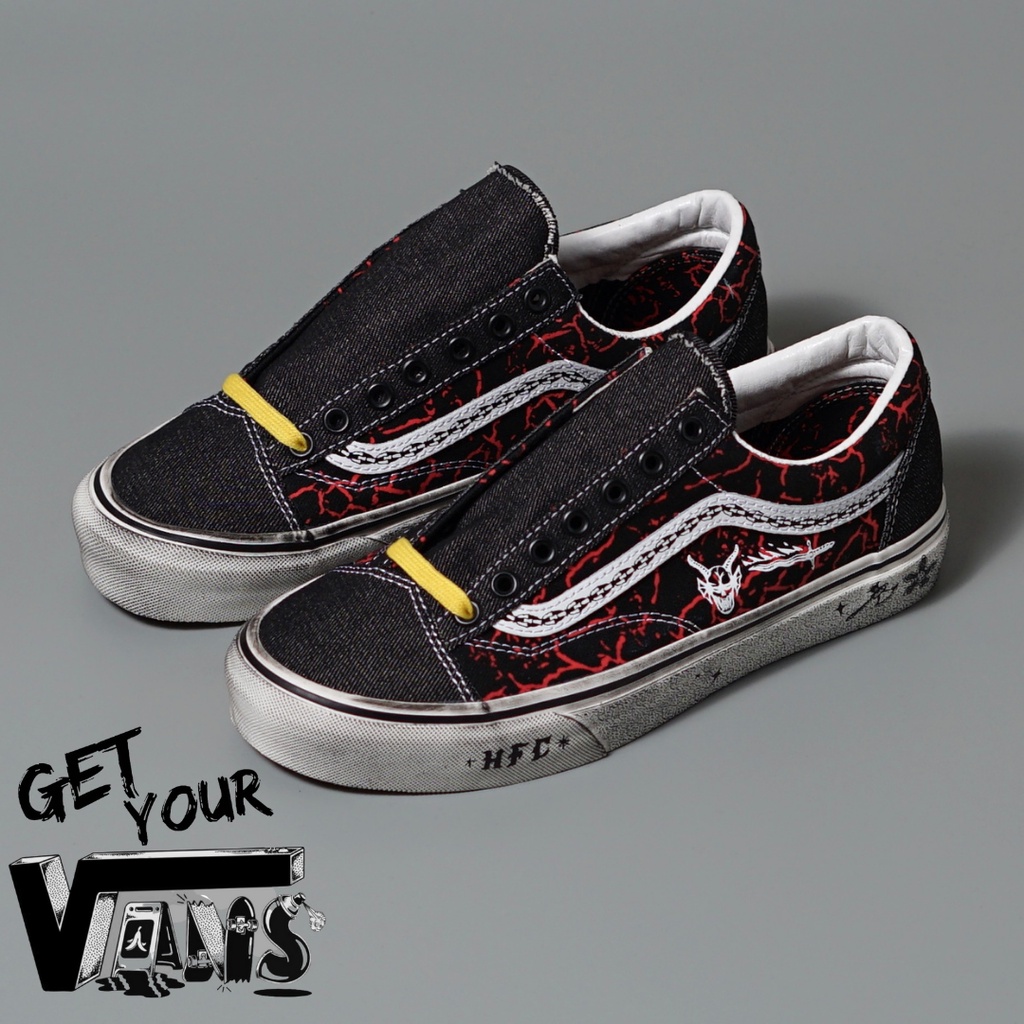 Vans Style 36 Old Skool x Stranger Things Hellfire Club Original 100% Bnib