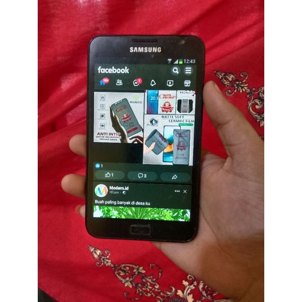 LCD samsung note 1 gt n7000