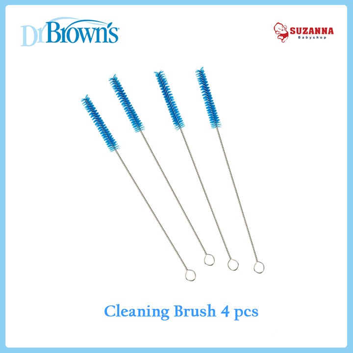 Dr Brown 620 Cleaning Straw Brush 4 Pcs