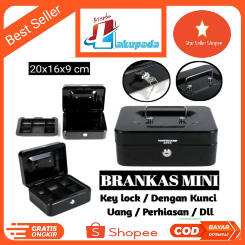 Brankas Money Box Homesafe Safety Box Storage Brangkas Uang Perhiasan