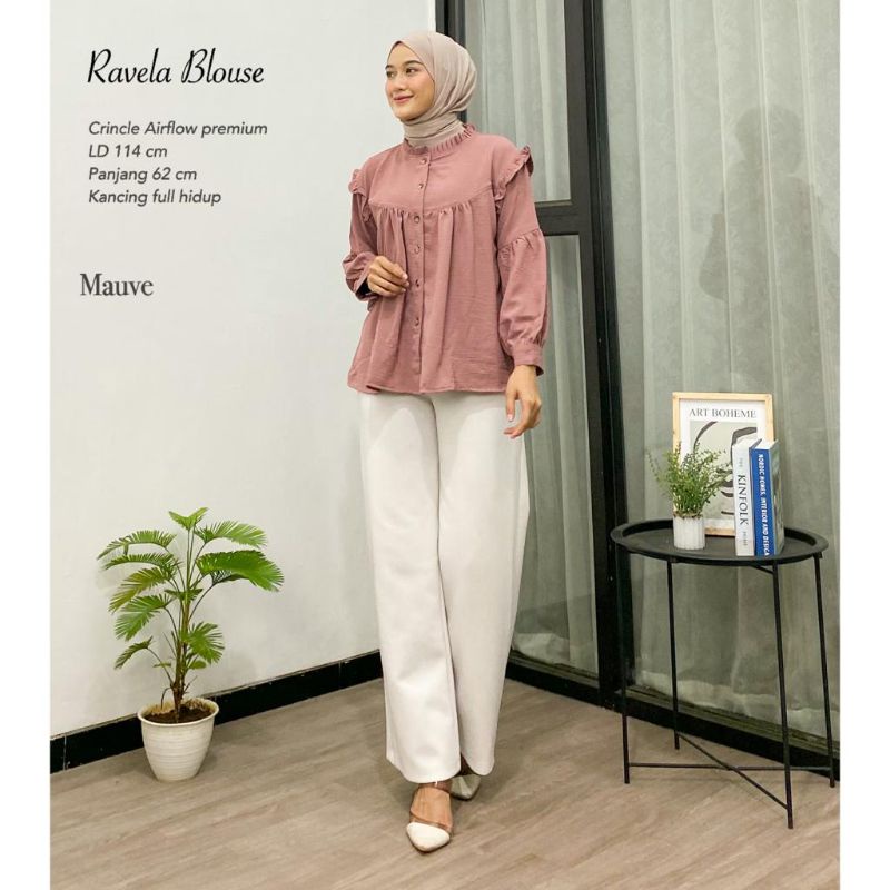 Blouse Kringkel Airflow - Ravela Blouse //JF5454