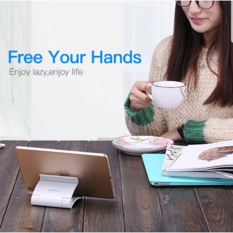 Vention stand holder handphone smartphone android tablet iphone ipad
