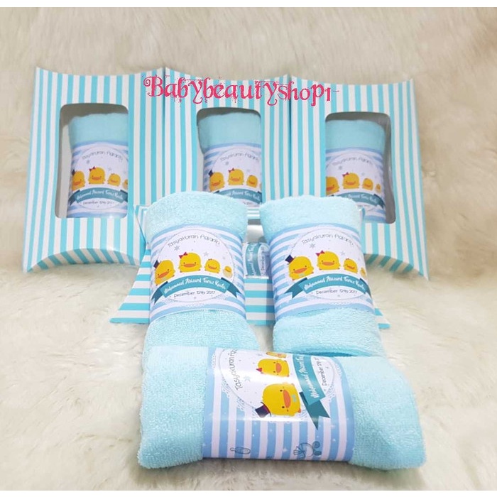 custom towel / souvenir murah