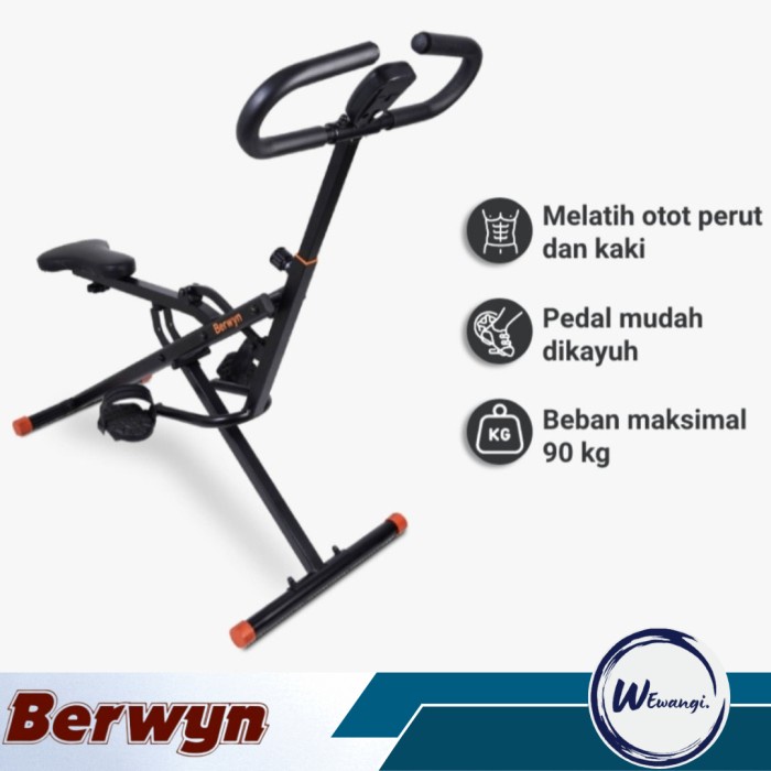 *#*#*#] Berwyn Body Crunch Alat Olah Raga Melatih Otot Kaki & Perut