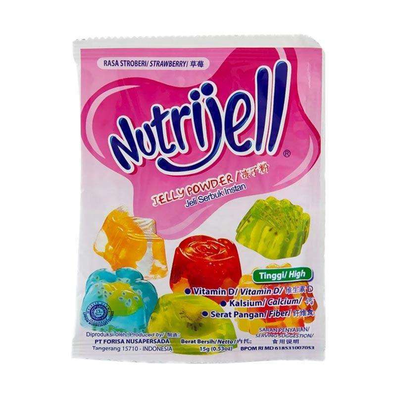 

Nutrijell Rasa Strawberry 15gr