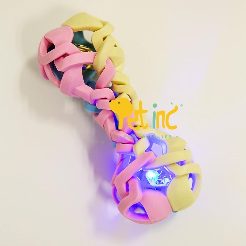 Lightning and ringing junko pastel rubber chewing bone