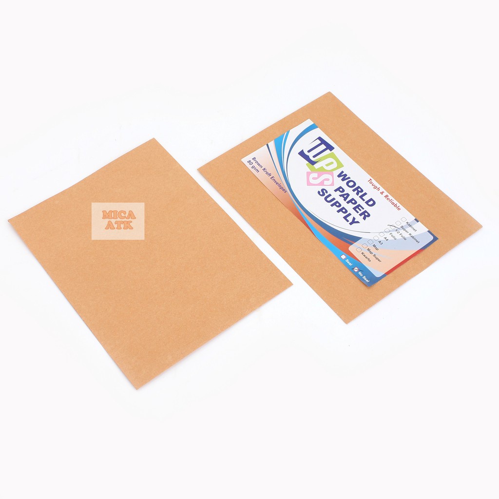 

WPS Amplop Coklat 1/2 Folio No Seal - Pack