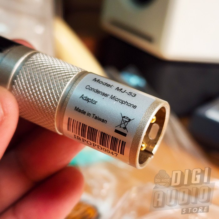 ✨BEST✨ -MIPRO MJ-53 Condenser Microphone Adapter Converter XLR to Mini XLR- 1.1.23