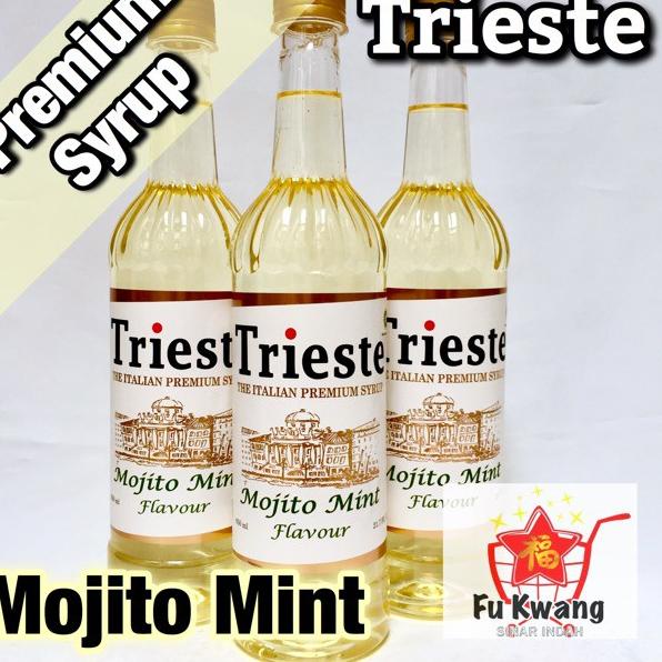 

❤[PROMO MURAH!!!]❤ Sirup Trieste Premium Syrup Rasa Mojito Mint Flavour 650 ml