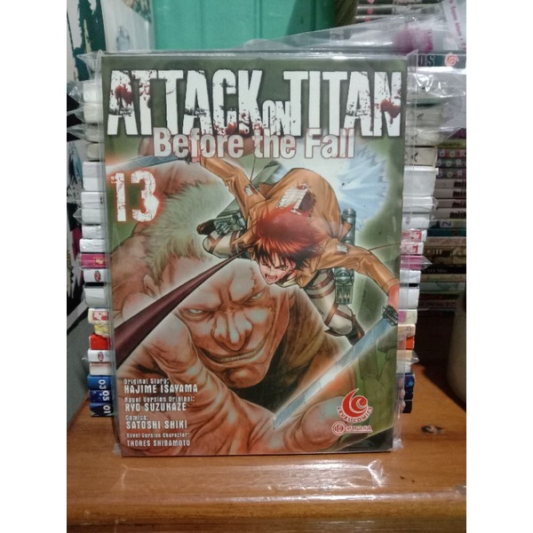 Komik attack on Titan before the fall 13 / komik attack on Titan before the fall vol 13 kolpri