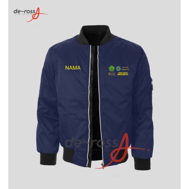 Jaket Bomber UIN - Bandung - Taslan Bordir komputer