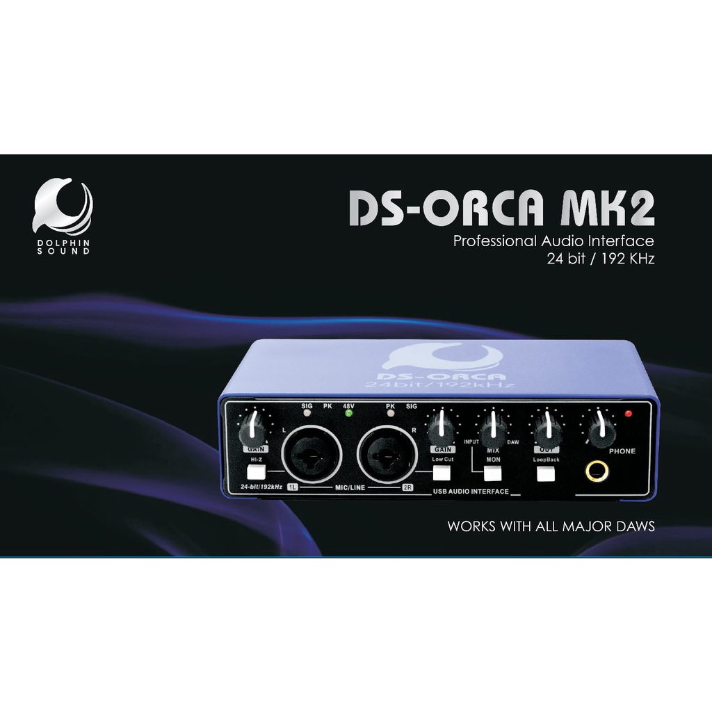 Dolphin Sound DS ORCA MK2 Soundcard Recording