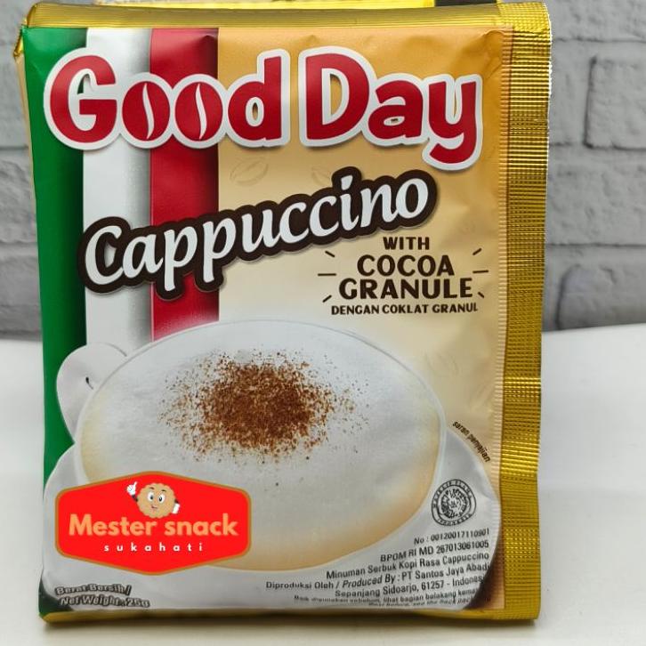 

KodeVv2V6 Kopi Good Day Cappuccino Renceng 25 gr (1 renceng isi 10 pcs)