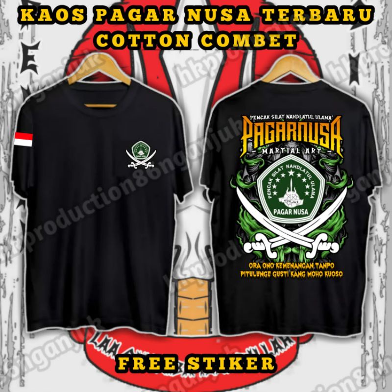 kaos pagar nusa terbaru / kaos distro pagar nusa / kaos polos / kaos raja duel / lawasan / lengan pa
