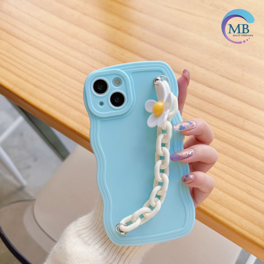 SOFTCASE WAVY WAVE GELOMBANG WARNA RANTAI FOR VIVO Y35 2022 Y51 2020 Y53S Y53 Y75 Y55 T1 Y50 Y30 Y30I Y83 MB4151