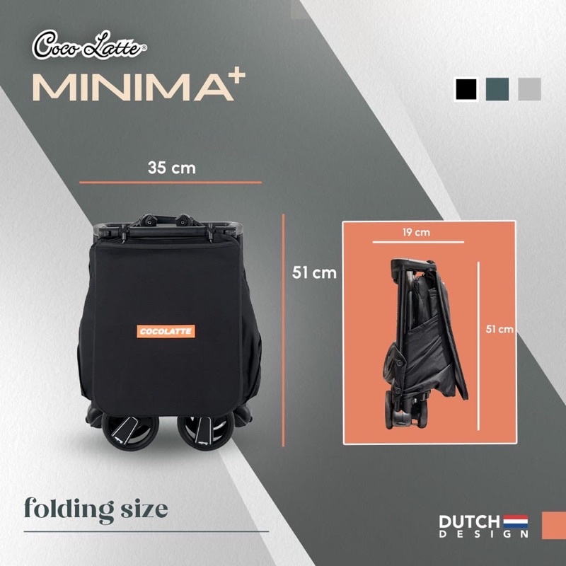 Cocolatte Minima+ Minima plus Stroller Cabin Size Cocolatte minima