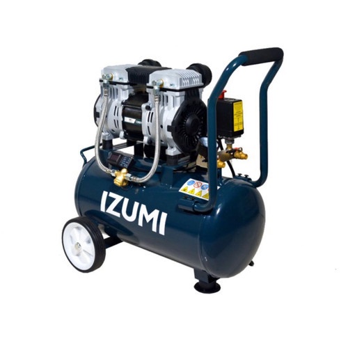 IZUMI 24 LITER OL 0724 KOMPRESOR ANGIN OIL LESS 3/4HP 8 BAR 07-24 24L 24LITER BERKUALITAS