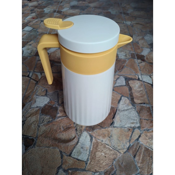 Kettle 1 L + Stiker 2D 3D M-746 Ketel Cerek Termos Teko Vacuum Flask Hot &amp; Cold