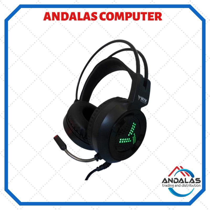 HEADSET HEADPHONE AIRPHONE Gaming Game NYK HS-N07 Phantom 7 ColorRGB