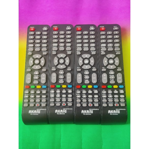 Remote TV AKARI LED LCD RC9920AS Smart TV AKARI Tombol empuk Grade ORI