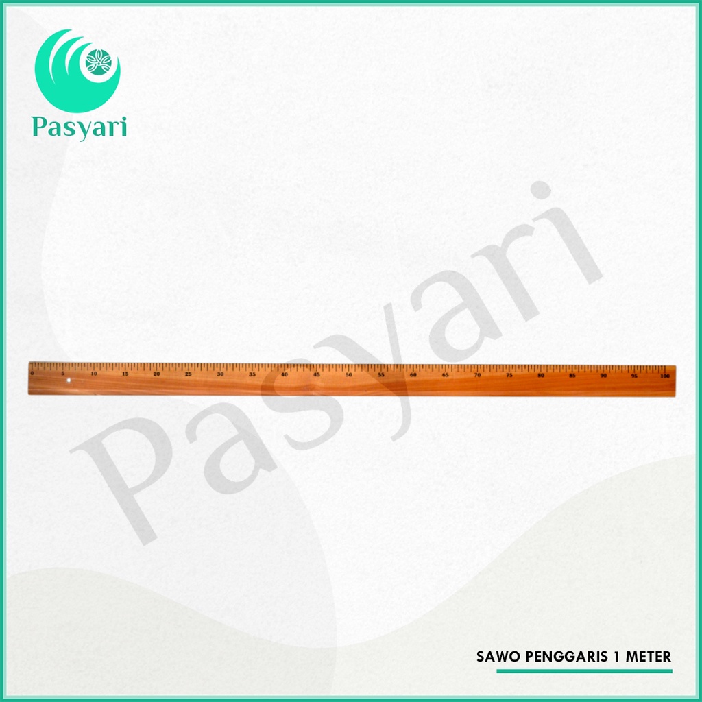 

SAWO Penggaris 1 METER / Ruler Kayu Ukur