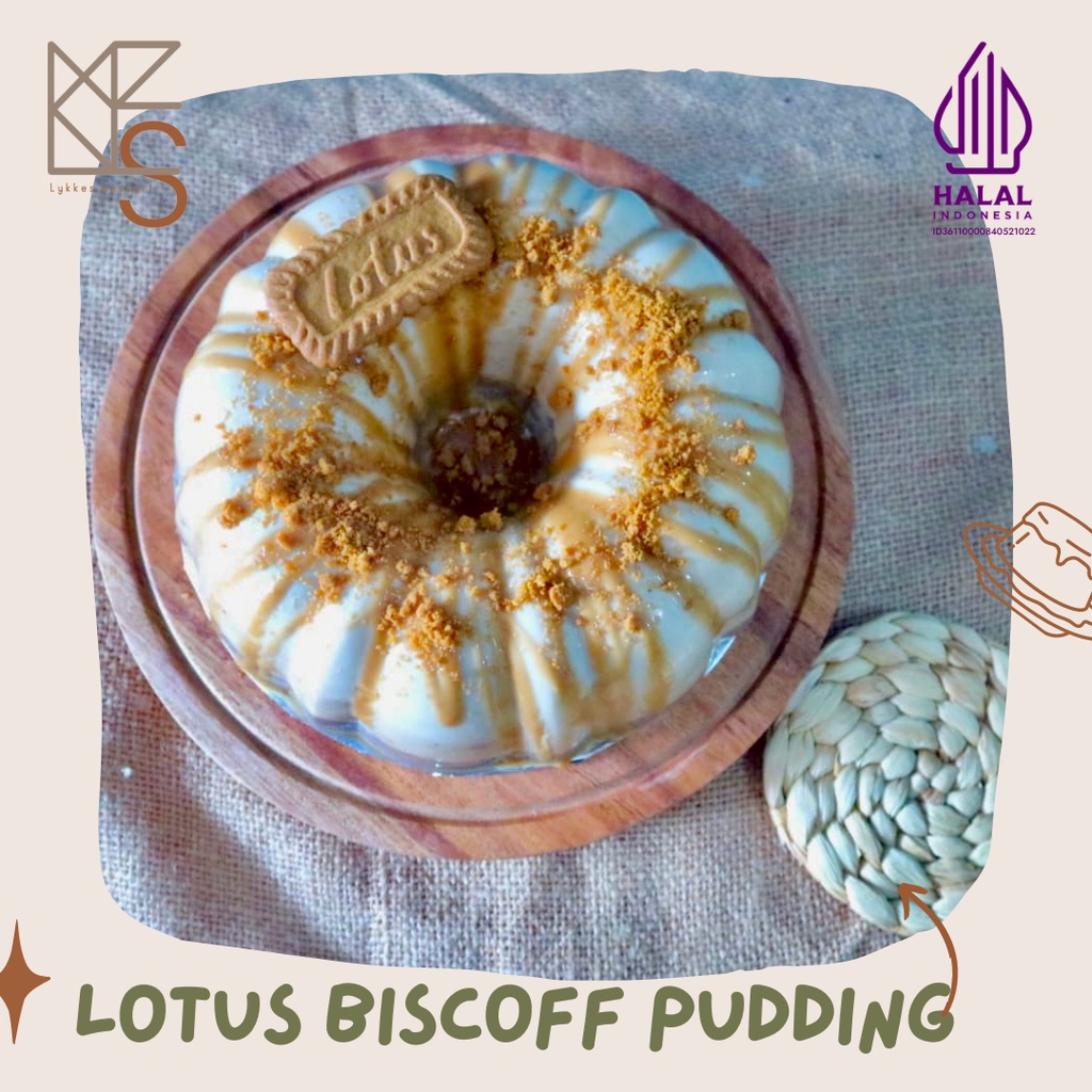

PREORDER - PUDING LOTUS COFFE by Lykkes (HALAL)
