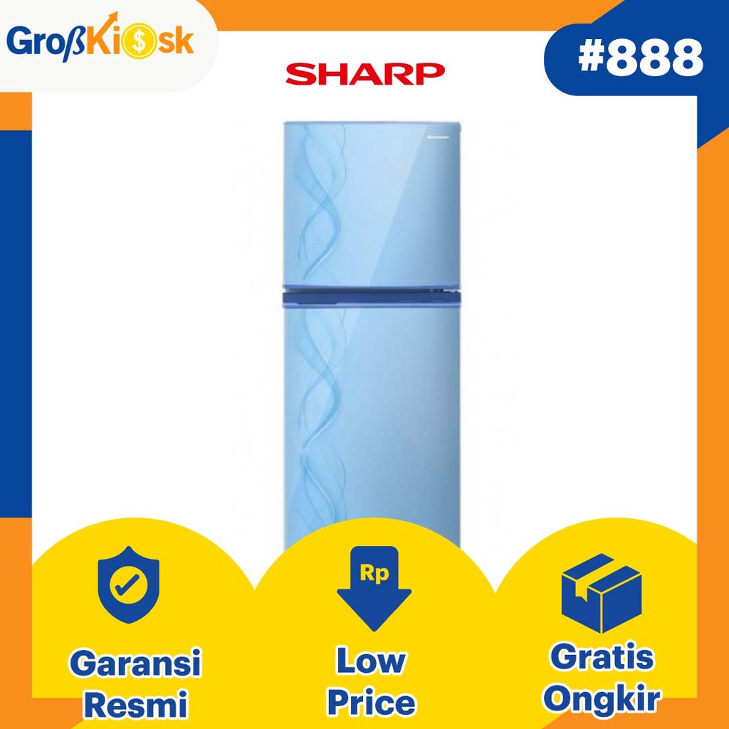 Sharp Kulkas 2 Pintu SJ-237 ND / SJ 237 ND