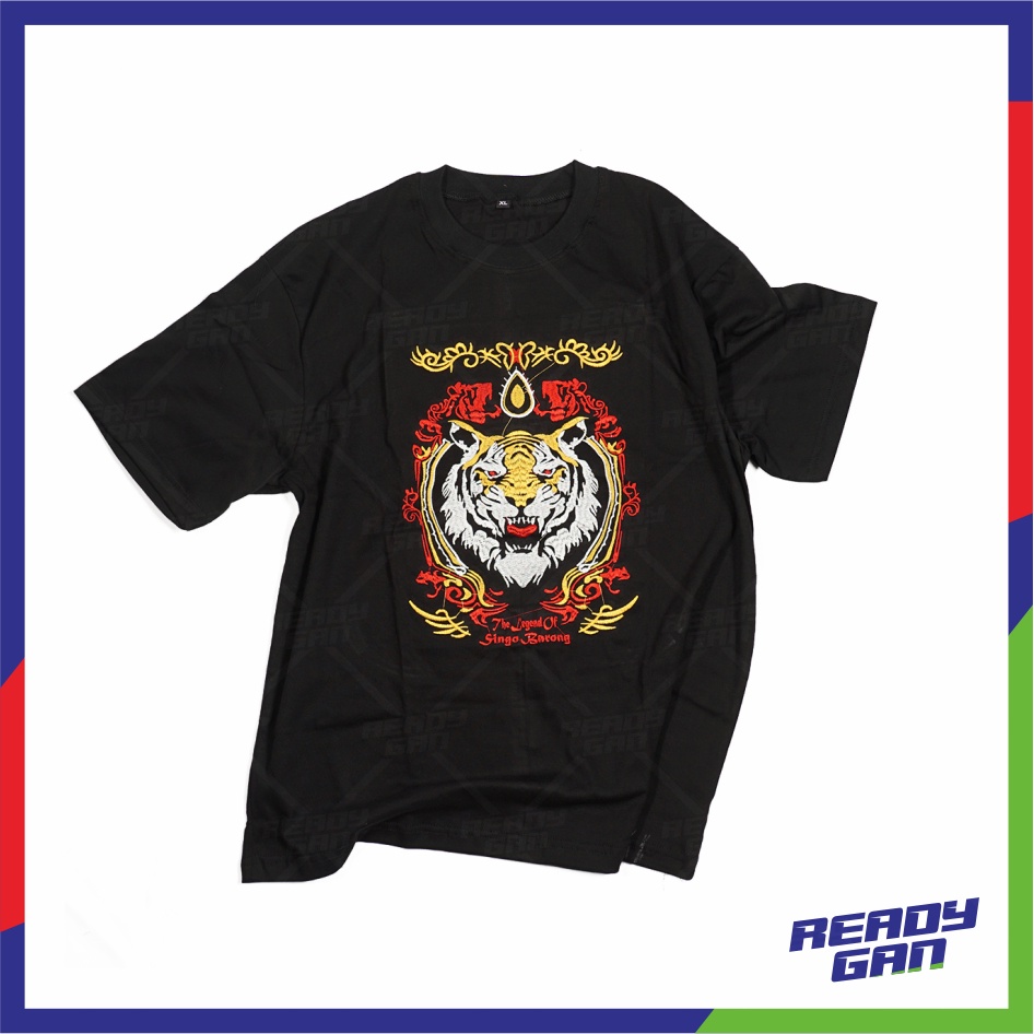 KAOS REOG PONOROGO BORDIR SINGO BARONG / KAOS BORDIR REOG PONOROGO