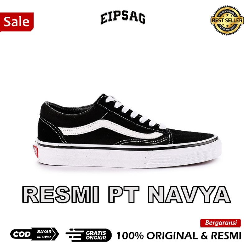 Classic Old Skool Black White RESMI