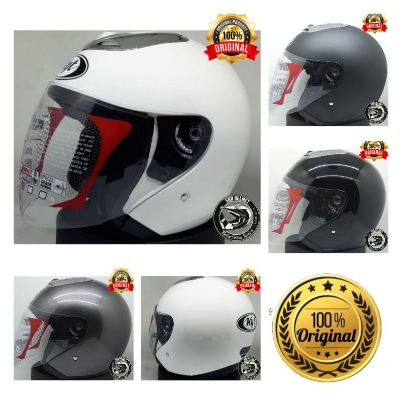 Helm kyt jet SOLID/polos original half face