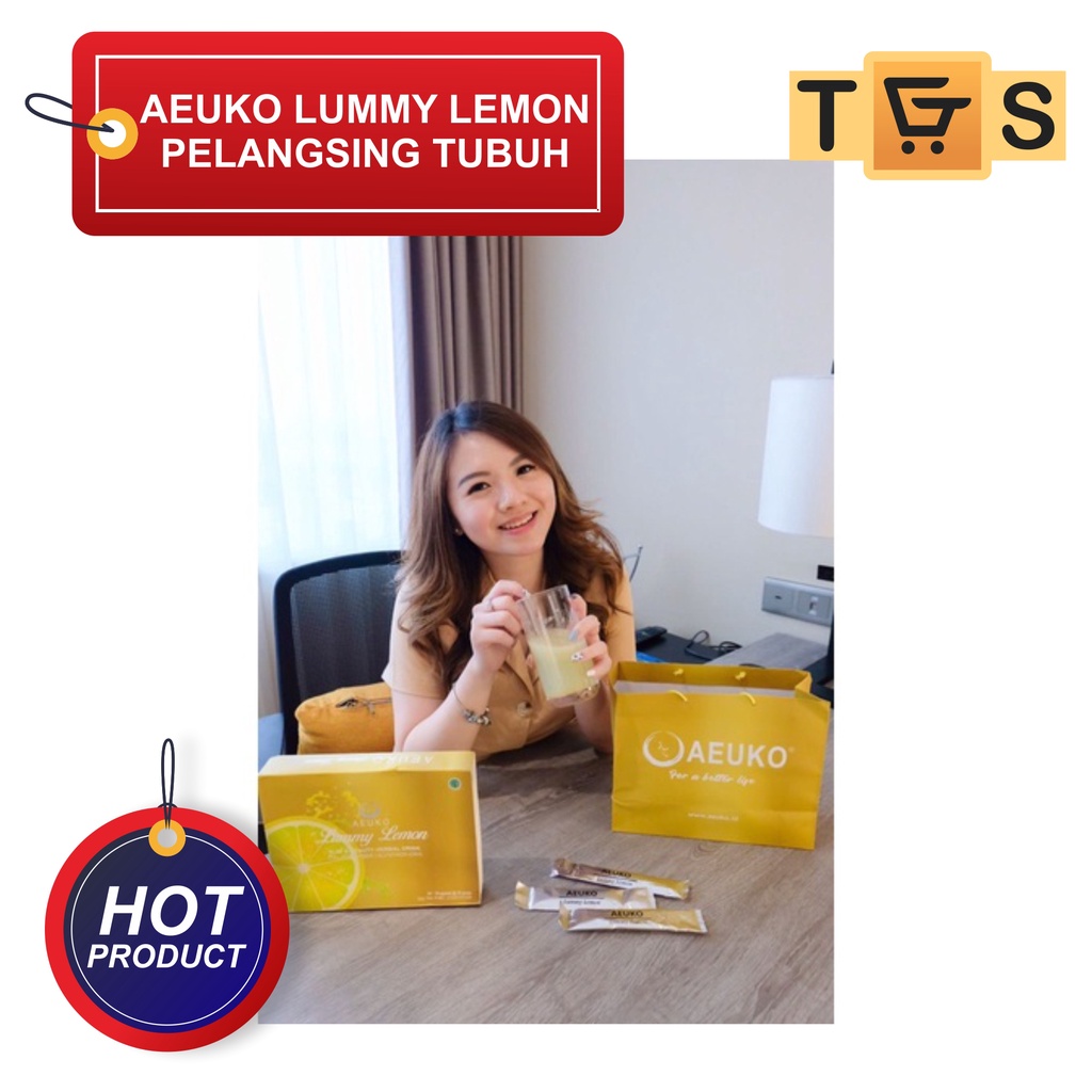 [500gr] AE018 | AEUKO LUMMY LEMON PELANGSING TUBUH | STEAMCELL | MEMUTIHKAN | ANTI AGING | TGS