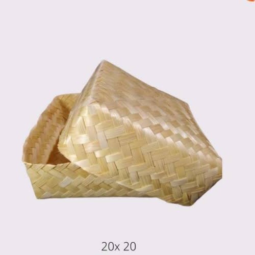

[ Halodul ] besek bambu 20x20 sepasang murah | Besek bambu hampers