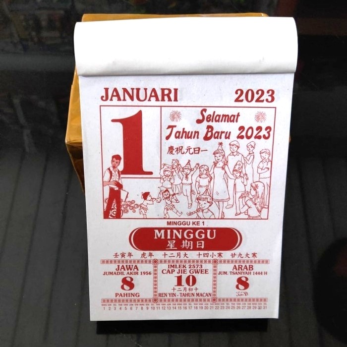 

Terlaris ✨ -KALENDER HARIAN/ KALENDER HARIAN SOBEK 2023 [SEDANG]- 2.1.23