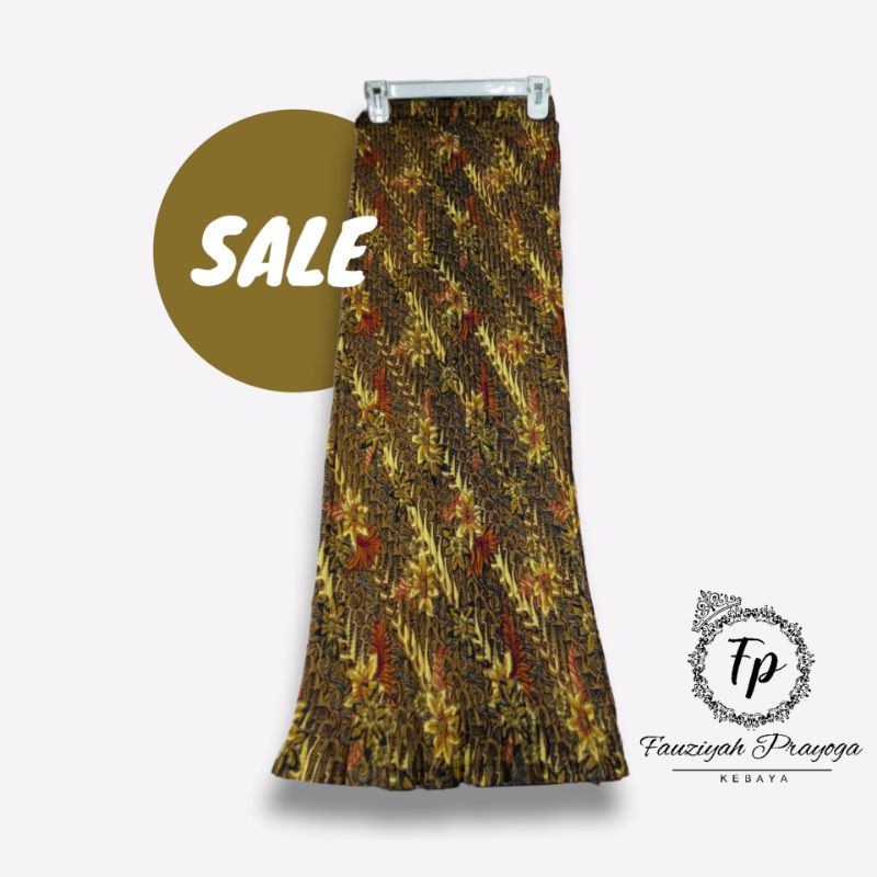 Harga Promo Rok Plisket Batik Bawahan Kebaya