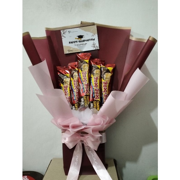 

Buket Snack|| buket beng-beng || buket wisuda