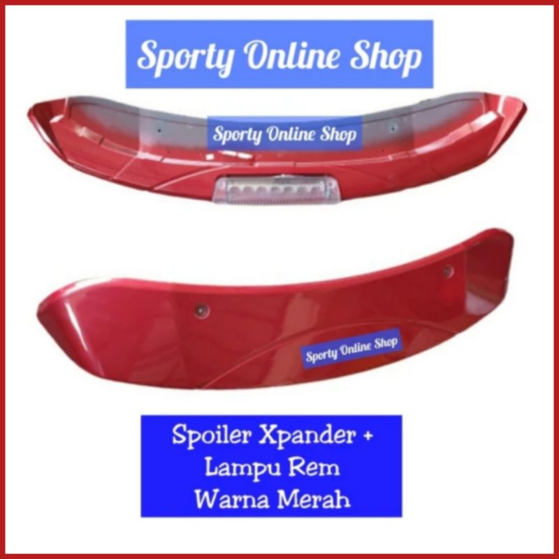 Spoiler Sayap Mobil Xpander + Lampu