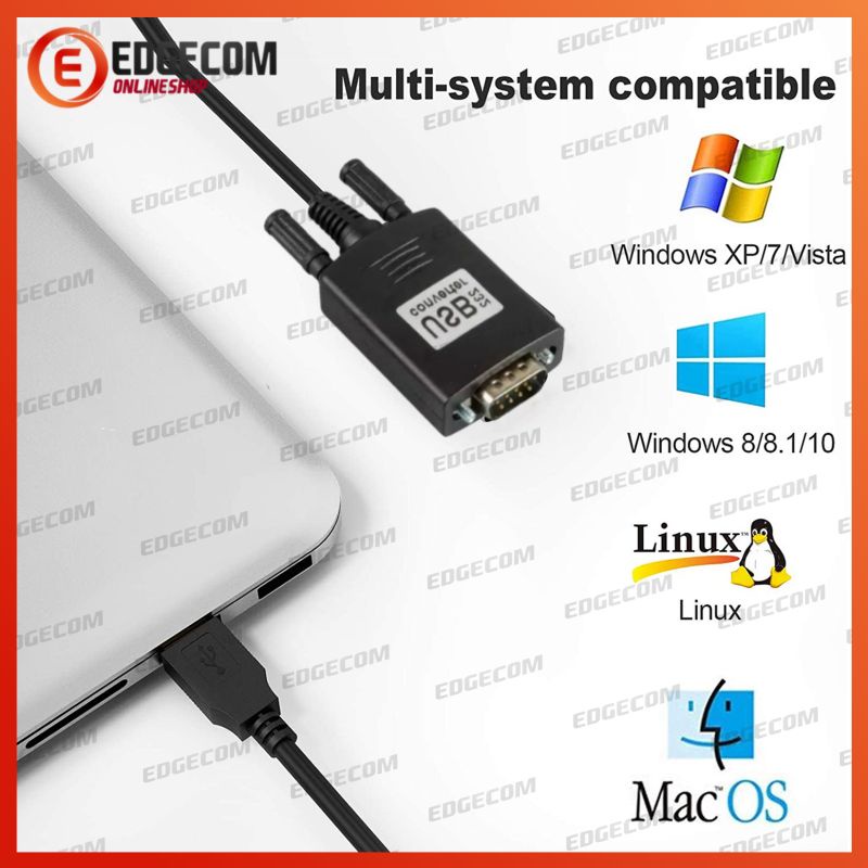 USB to RS232 / Serial / DB9 Male