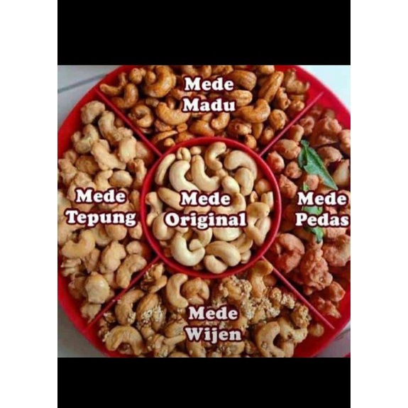 

Kacang mede tray