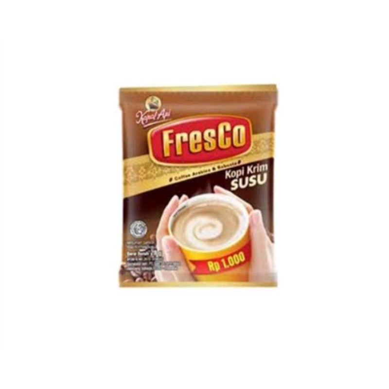 

kopi fresco susu 28gr x 10 pcs