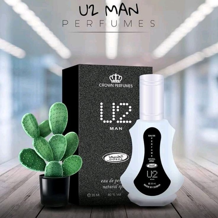 U2 MAN Parfum DOBHA Spray 35ml EDP Eau De Parfume