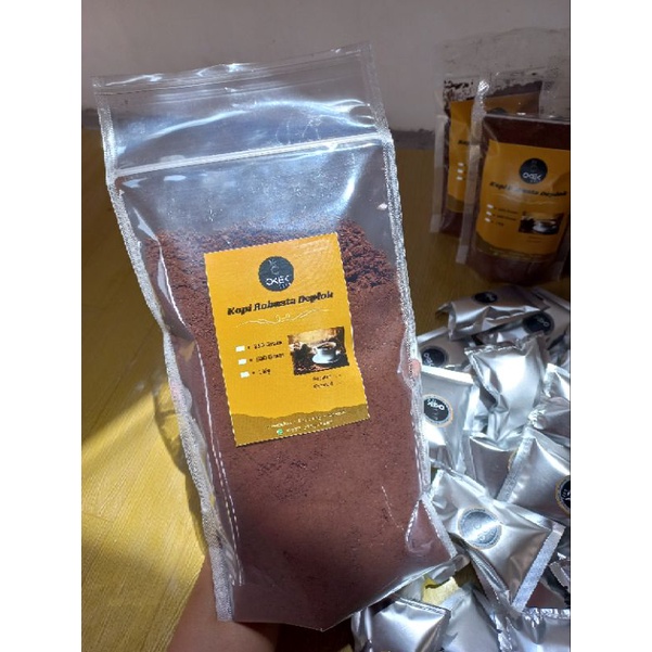 

Kopi robusta deplok 500gr