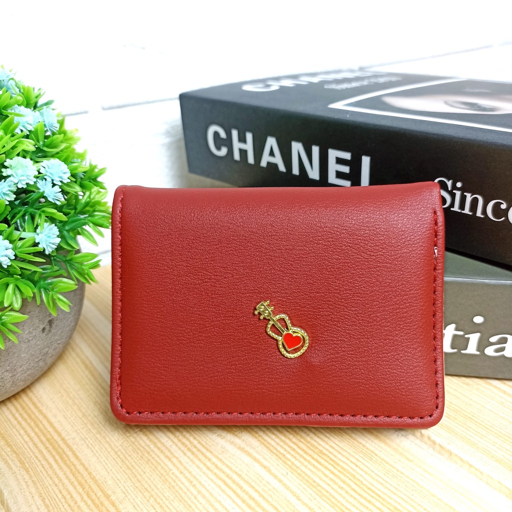 Dompet Lipat Wanita Fashion Style Korea Kasual Dompet Cewek Mini Multifungsi Women Wallet PU Satu7an D79