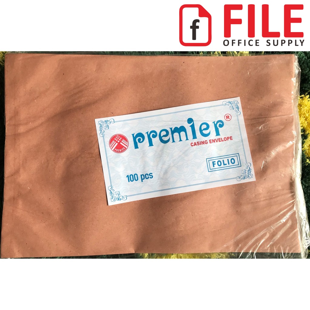 

Amplop Map Kertas Coklat Casing D / F4 Folio (24 x 35 cm) - 100 pcs