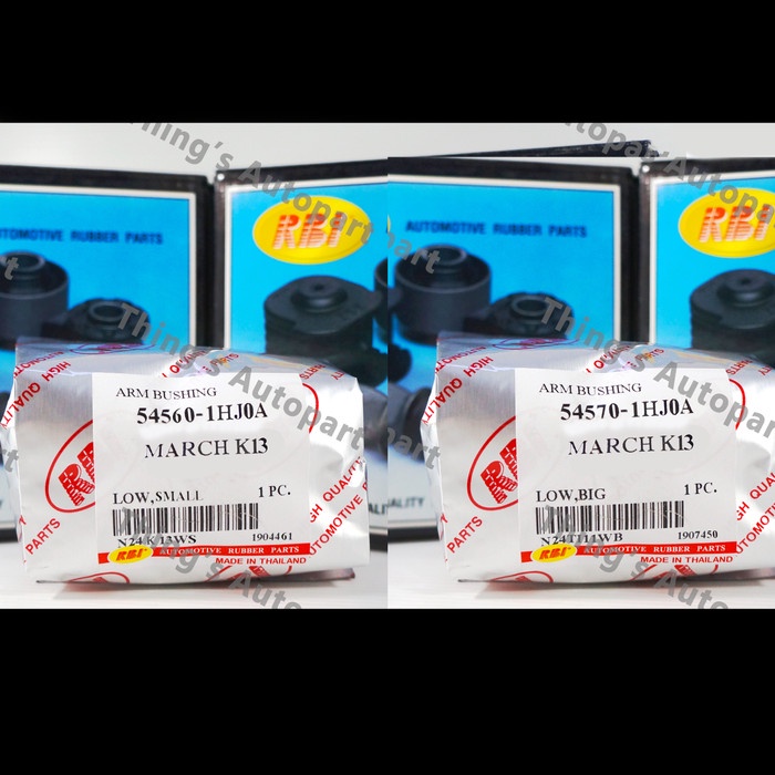 Bushing Lower Arm Besar + Kecil Nissan March Merk RBI