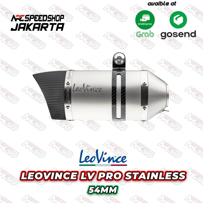 Knalpot Leovince Lv Pro Stainless Header Arc Ninja 250Fi 2018 #Original