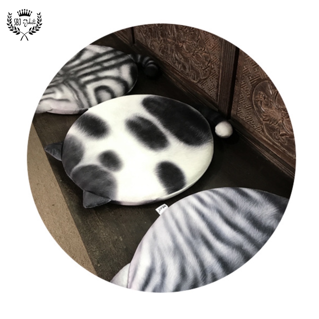 Bantal duduk premium Empuk anti wasir ambeien Memory foam  Premium Chubby Cat Kucing gemuk alas duduk sofa