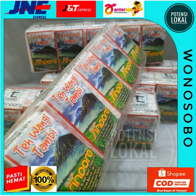

TEH WANGI TAMBI | CAP SINDORO | 1 pack (isi 5 bungkus) ekstra hemat