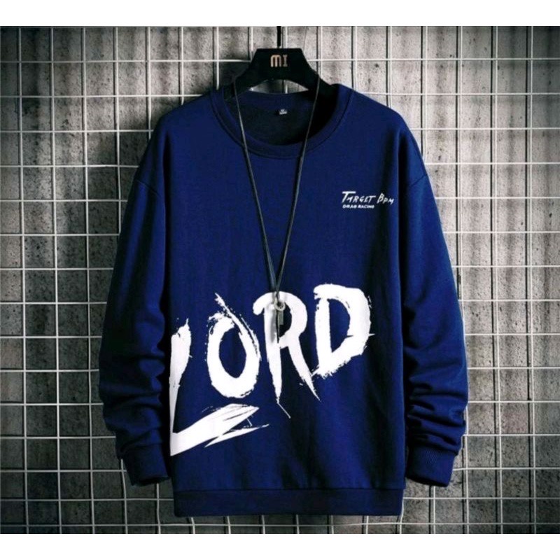 Sweatshirt Basic LORD  II Sweater Crewneck Print DTF II Size M - XL Anak &amp; Dewasa ( Pria &amp; Wanita )