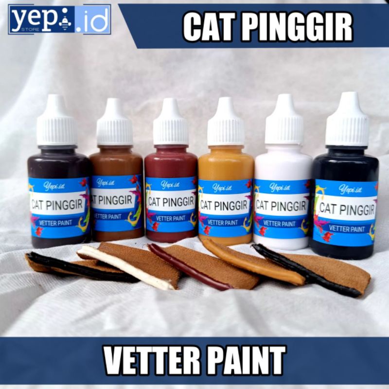 Cat Pinggir Tas 30 Ml - Dompet - Kulit Imitasi - Cat Pinggir Ikat Pinggang - Sabuk - Cat Veter -