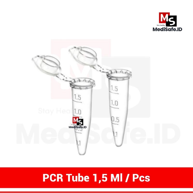 PCR Tube Microtube 1,5 Ml Tabung Eppendorf / Satuan